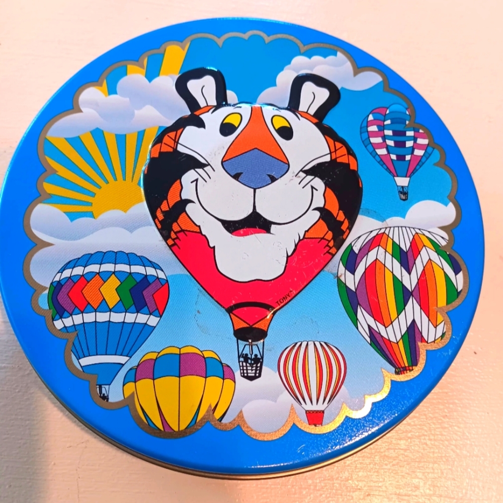 Battle Creek Michigan 12th Hot Air Balloon Show Tin 1995
